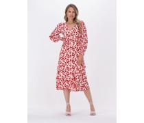 Neo Noir Damen Kleider Eva Fading Poppy Dress - Rot