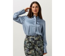 Second Female Damen Blusen Galla Classic Shirt - Hellblau