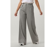 Alix The Label Damen Hosen Ladies Woven Mini Check Pants - Grau