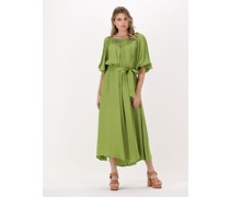 Access Damen Kleider Off Shoulder Satin Dress - Grün