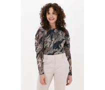 Freebird Damen Tops & T-Shirts Malala Ls - Beige