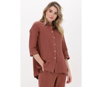 Knit-ted Damen Blusen Nathalie - Rost