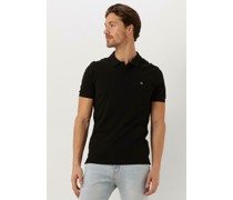 Calvin Klein Herren Polos & T-Shirts Ck Embro Badge Slim Polo - Schwarz