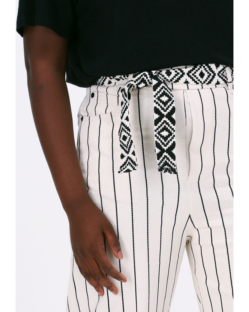 10Days Damen Hose Pants Pinstripe