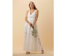 Y.a.s. Damen Brautmode Yaspazy Sl Maxi Dress - Celeb - Weiß
