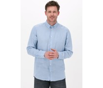 Selected Homme Herren Hemden Slhregkylian-linen Shirt - Blau