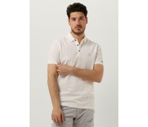 Cast Iron Herren Polos & T-Shirts Short Sleeve Polo Organic Cotton Pique Essential - Weiß