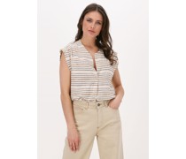Knit-ted Damen Tops & T-Shirts Cylia - Sand