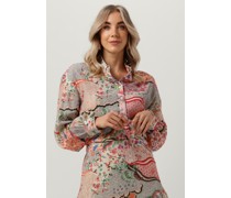 Alix The Label Damen Blusen Ladies Woven Fancy Mix Blouse - Merhfarbig/Bunt