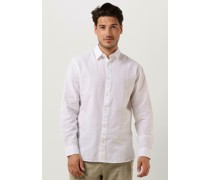 Selected Homme Herren Hemden Slhslimnew-linen Shirts Ls Classic W - Weiß