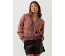 Amaya Amsterdam Damen Pullover & Cardigans Noe Cardigan/knitwear - Beige