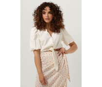 Y.a.s. Damen Blusen Yashill 2/4 Short Shirt - Weiß