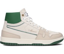 Mercer Amsterdam Damen Sneaker Low The Brooklyn High - Weiß