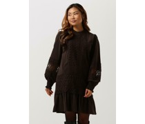 Neo Noir Damen Kleider Katja Embroidery Dress - Braun