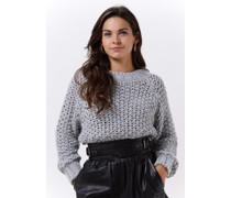 Simple Damen Pullover & Cardigans Aksel Knit-virgin-wo-22-3 - Grau