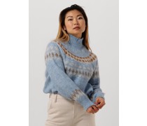 Y.a.s. Damen Pullover & Cardigans Yasista Ls Knit Pullover - Blau