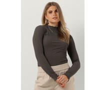 Modström Damen Tops & T-Shirts Oasismd T-neck - Anthrazit