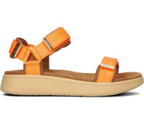 Woden Damen Sandalen Line - Orange