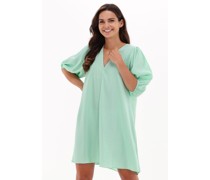 Envii Damen Kleider Encoral Ss Dress 6905 - Grün