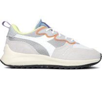 Diadora Damen Sneaker Low Jolly Suede Mesh Woman - Weiß