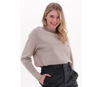 Knit-ted Damen Pullover Hilly Pullover - Sand