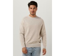 Calvin Klein Herren Pullover Slub Texture Sweater - Beige