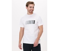 Genti Herren Polos & T-Shirts J5055-1236 - Weiß