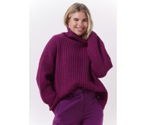 Ottod'ame Damen Pullover & Cardigans Maglia Ek0050 - Lila