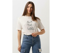 Alix The Label Damen Tops & T-Shirts Ladies Knitted Alix The Label T-shirt - Weiß