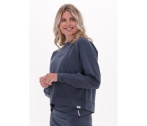 Penn & Ink Damen Pullover & Cardigans Sweater Print - Dunkelgrau