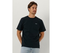 Forét Herren Polos & T-Shirts Bass T-shirt - Dunkelblau