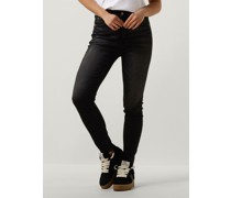 Calvin Klein Damen Jeans High Rise Super Skinny Ankle - Schwarz