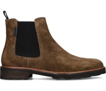 Mazzeltov Herren Chelsea Boots 90003 - Cognac