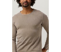 Pullover Flat Knitted Shirt With Small