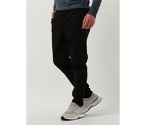 Purewhite Herren Hosen Pants With Single Welt Back Pockets And Elastic Waistband - Schwarz