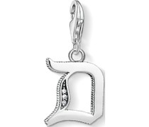 Produktbild von Thomas Sabo Charm-Anhänger Buchstabe L Mit Weissen Steinen Silber