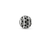 Bead Schwarzer Zick Zack