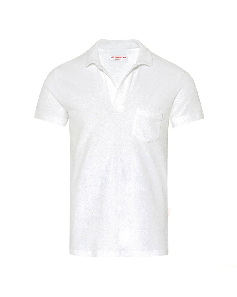 Orlebar Brown Damen Polo Frottee