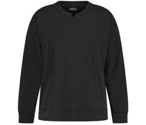 Sweatshirt aus softem Jersey mit mattem Glanz