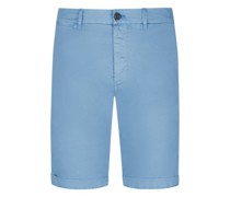 Bermudas mit Stretchanteil Mittelblau|, Bermudas mit Stretchanteil Blau
