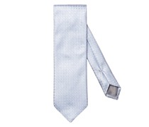 Krawatte aus Seide mit filigranem Muster Hellblau