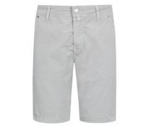 J6613 Bermudas mit Stretchanteil Hellgrau