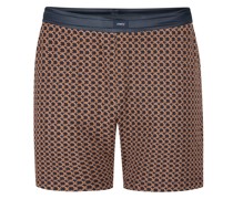 Mey Gemusterte Pyjama-Shorts aus Baumwolle