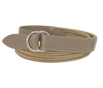 Flechtgürtel Beige