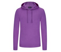 Eckerle Leichter Feinstrick-Hoodie aus Kaschmir