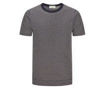 John Smedley T-Shirt mit Ringelstreifen aus Sea Island-Baumwolle