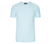 Hochwertiges T-Shirt, Ice-Cotton Hellblau