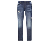 Goldgarn Jeans mit Destroyed-Effekt, Neckarau, Twisted