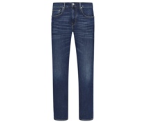 Jeans mit Iconic-Stretch, John, Slim-Fit Mittelblau