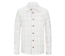 Sommerliches Overshirt im Leinen-Mix Weiß